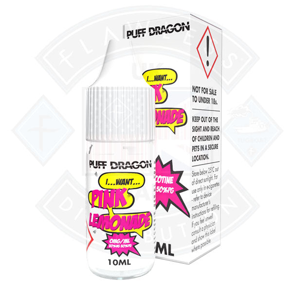 Pink Lemonade by Puff Dragon TPD Compliant - 10ml