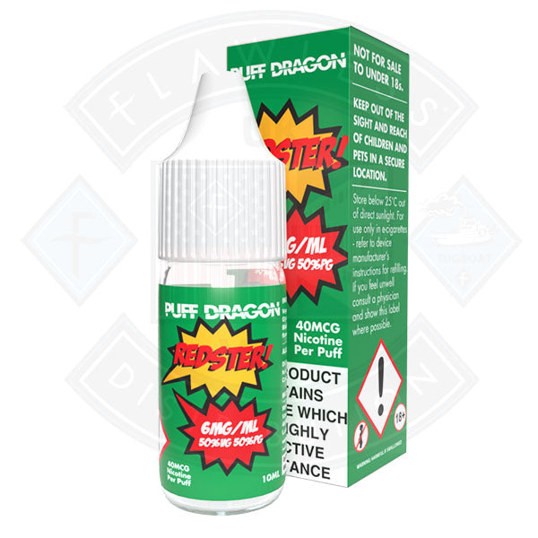 Redster by Puff Dragon TPD Compliant - 10ml