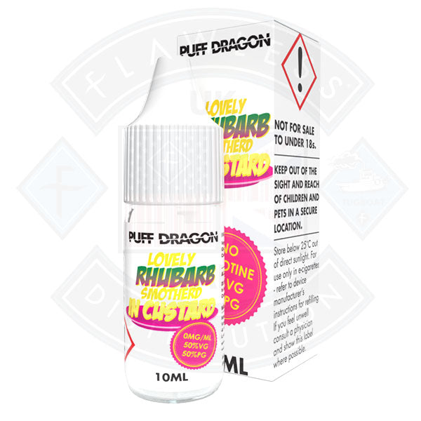 Rhubarb and Custard by Puff Dragon TPD Compliant - 10ml