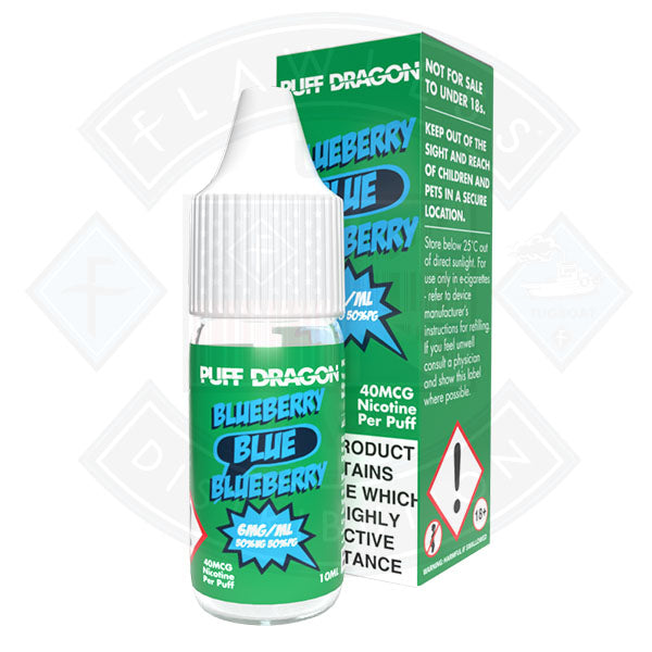 Blueberry by Puff Dragon TPD Compliant - 10ml