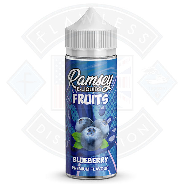 Ramsey E-Liquids Fruits - Blueberry 0mg 100ml Shortfill
