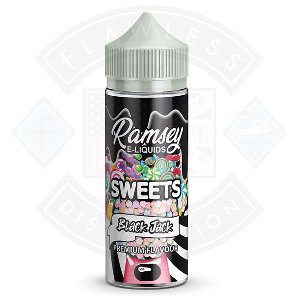 Ramsey E-Liquids Sweets - Blackjack 0mg 100ml Shortfill