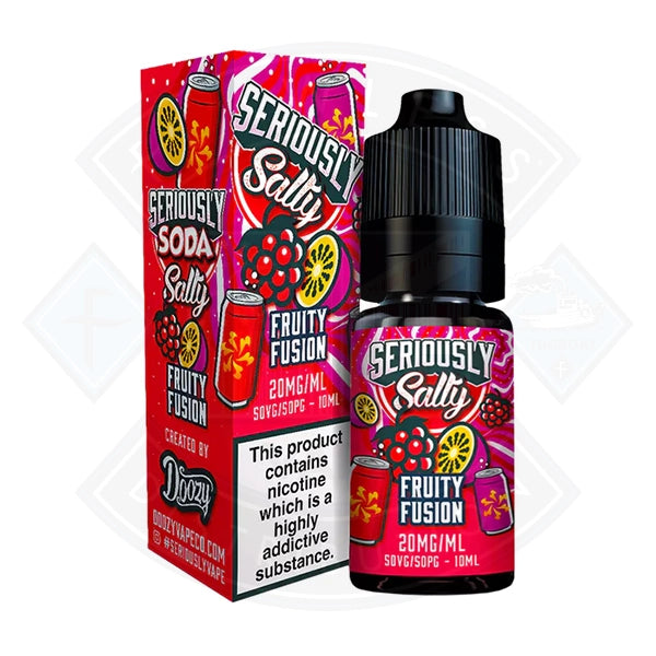 Doozy Vape Seriously Salty Sodas Fruity Fusion 10ml