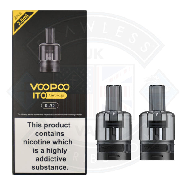 Voopoo ITO Cartridge 2 Pack  Flawless UK Vape Distribution Ltd