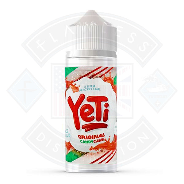 Yeti Original Candy Cane 0mg 100ml Shortfill E-Liquid