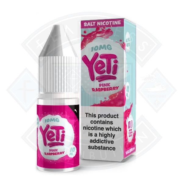 Yeti Salt - Pink Raspberry 10ml E Liquid