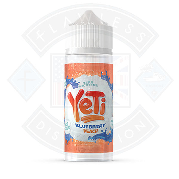 Yeti Ice Cold Blueberry Peach 0mg 100ml Shortfill E-Liquid