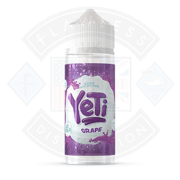 Yeti Ice Cold Grape 0mg 100ml Shortfill E-Liquid