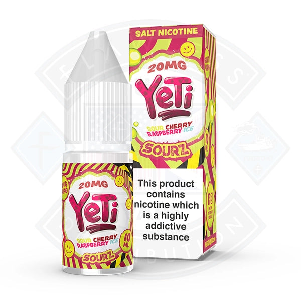 Yeti Sourz Cherry Raspberry Ice 10ml E-Liquid