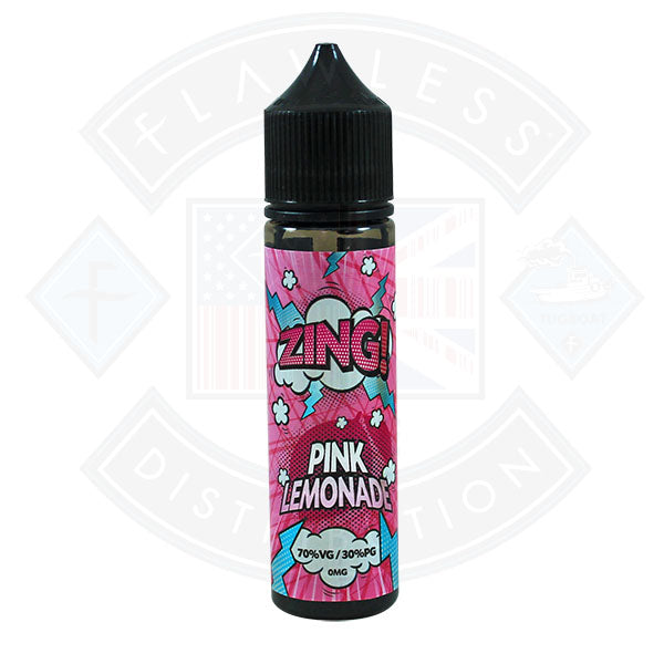 Zing! Pink Lemonade 0mg 50ml Shortfill