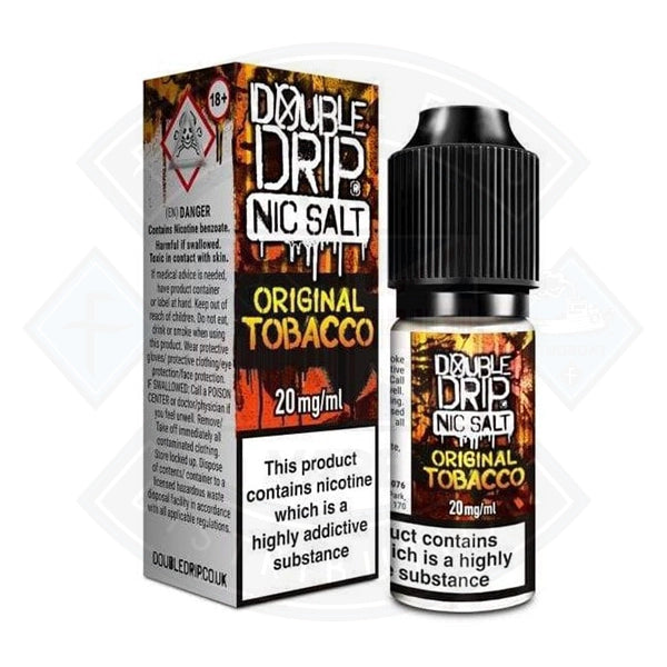 Double Drip Nic Salt Original Tobacco 10ml E-liquid — Flawless UK Vape  Distribution Ltd