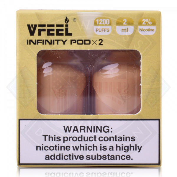 VFEEL Infinity Prefilled Pods 20mg Salt 2 Pack