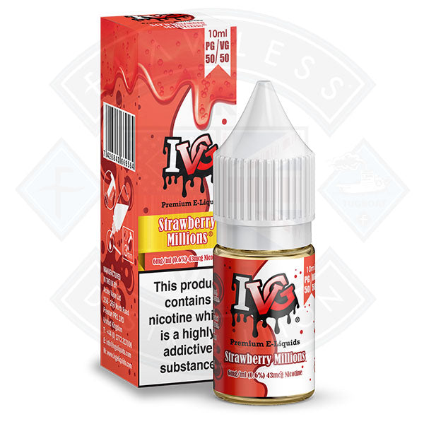 IVG 50:50 Strawberry TPD Compliant e-liquid