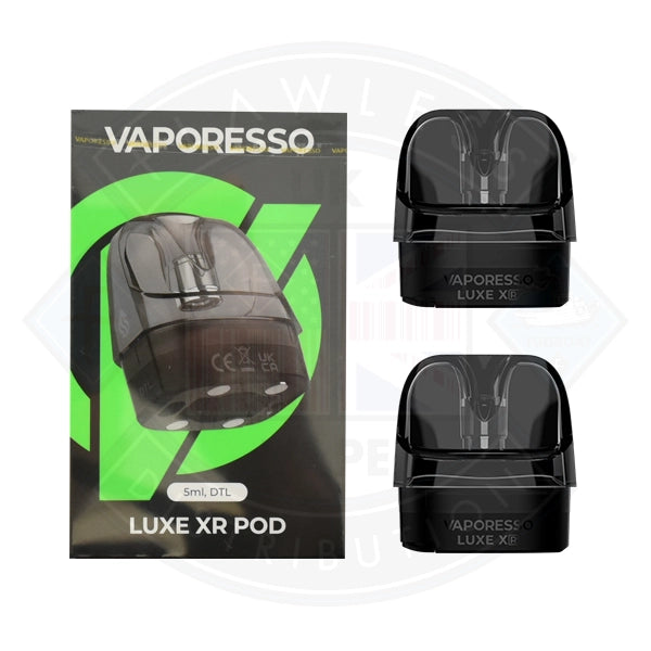 Vaporesso Luxe XR Replacement Pods 2pcs Flawless UK Vape Distribution Ltd Vaporesso Luxe XR Replacement Pods 2pcs Flawless UK Vape Distribution Ltd