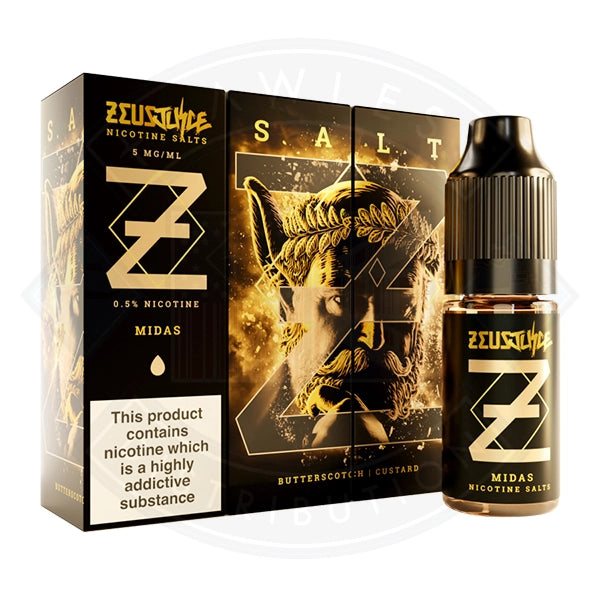 Zeus Juice Nic Salt Midas 10ml — Flawless UK Vape Distribution Ltd